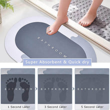Super Absorbent Floor Mat, Bath Mat, Soft Carpet, Slip-Resistant Bathing Room Rug Floor Door Mat, Instant Drying Mat, Bathroom Rug, Absorbent Bath Mat - dailyneed.life