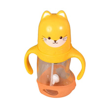 Glass Baby Feeding Bottle with Handles & Straw (300 ML / 1 Pc) - dailyneed.life