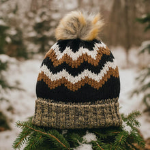 Winter Woolen Knitted Black Inside Fur Beanie Cap (1 Pc / Mix Design & Color) - dailyneed.life