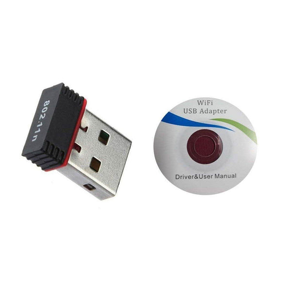 Wireless Mini Wi-Fi Network Adapter with Driver CD for Computer & Laptop - dailyneed.life