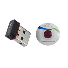 Wireless Mini Wi-Fi Network Adapter with Driver CD for Computer & Laptop - dailyneed.life