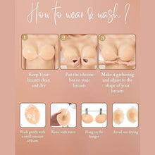 Self-Adhesive Backless Strapless Push-Up Bra (1 Pc) - dailyneed.life