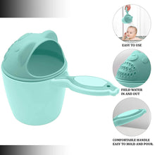 Baby Shampoo Shower Cup Safe Soft Bathing Water Scorpion Baby Bath Tumbler Hair Washing Mug Rainer - dailyneed.life