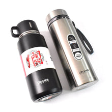 Stainless Steel Vacuum Insulated Water Bottle – 900ML Approx, Leak-Proof, Wide Mouth with Hanging Strap (Mix Color) - dailyneed.life