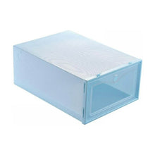 1 Layer Plastic Shoes Storage Box, Stackable Shoe Storage (1 pc / 32x21x12 CM) - dailyneed.life