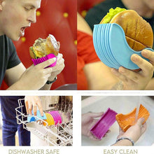 Silicone Burger Holder Snack Holder Reusable Burger Holder - dailyneed.life