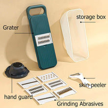 Multifunctional Vegetable Slicer Cutter Onion and Potato Slicer cutter with 6blades and 1 peeler - dailyneed.life