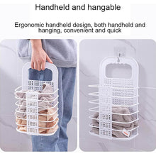 Wall Hanging Laundry Basket Clothes Hanger Dirty Hamper Clothes Storage Hook Clothes Rails for Laundry Washing Machine Bathroom Kids Dirty Clothes Storage Hanger (1 Pc) - dailyneed.life