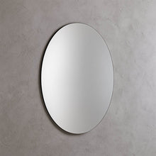 Elegant Oval Frameless Wall Mirror for Home & Office Decor (6 Pc) - dailyneed.life
