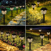 Solar Pathway Lights Outdoor Garden Lights (2 Pcs Set) - dailyneed.life