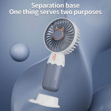 Mini Fan Rechargeable Table Fan Handheld Fan USB Fan Desk Fan Cooling Fan For Home , Office , Car, & Multi Use Fan (Battery Not Include) - dailyneed.life