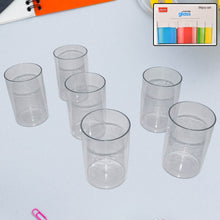 Apex Everyday Plastic Glass Set – 6 Pieces Lightweight & Unbreakable - dailyneed.life