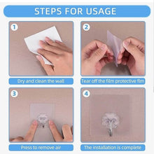 Plastic Self-Adhesive Kitchen 3Pc Hooks - dailyneed.life