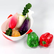 Plastic Rice Pulses Fruits Vegetable Noodles Pasta Washing Bowl and Strainer - dailyneed.life