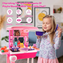 3-in-1 Kitchen Set for Kids with Suitcase – Role Play Cooking Toy for Girls & Boys (3+) - dailyneed.life