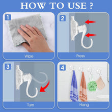 Plastic Suction Cup Hooks (4 Pcs Set) - dailyneed.life