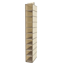 10 Tier Multipurpose Storage Rack, Foldable, Collapsible Fabric Wardrobe Organiser for Clothes - dailyneed.life