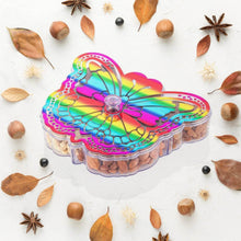 Butterfly Shape 4 Compartment Multipurpose Box | Dry Fruit Box (1 Pc) - dailyneed.life