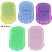 Travel Paper Soap Sheet with Mini Box (20 Sheets in a Pack Approx / Mix Color) - dailyneed.life