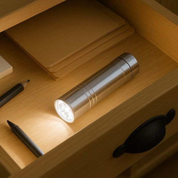 Portable Mini Torch / Flashlight LED Powerful High Lumens Pen Light Easy To Carry, Portable Pocket Compact Torch for Emergency 3 Battery operated (Battery not included / 1 pc) - dailyneed.life