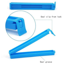 100 Pc Food Sealing Clip used in all kinds of household and official kitchen places for sealing and covering packed food stuff and items. - dailyneed.life