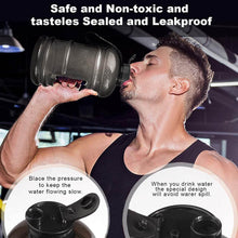Sports Gym 1.5 Liters Gallon Water Bottle with Mixer and Strainer - dailyneed.life
