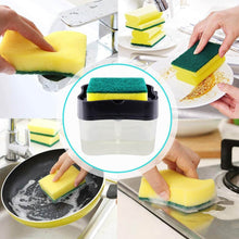 2 in 1 Soap Dispenser for Dishwasher Liquid Holder, Liquid Dispenser Through Pump (1 Pc) - dailyneed.life