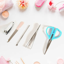 5 IN 1 Stainless Steel Professional Manicure Set, Nail Cutter For Women, Nail Scissors, Luxury Grooming Kit - dailyneed.life