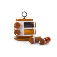 Ganesh Storewell Plastic Spice Rack - Set of 8 - dailyneed.life