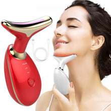 Electric Face Massager Wrinkle Remover LED Photon Face Beauty Device (1 Pc / Plastic) - dailyneed.life