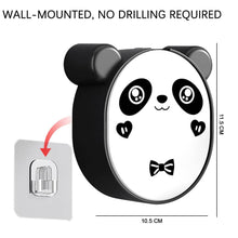 Plastic Cute Panda Soap Box – Wall Mounted Flip-Top Drain Soap Case (1 Pc) - dailyneed.life
