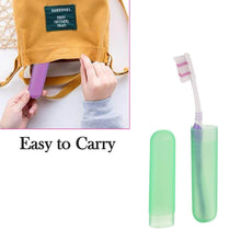Plastic Toothbrush Covers - 6pc Anti-Bacterial Travel Protectors for Oral Care - dailyneed.life