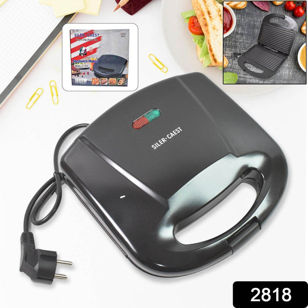 Sandwich Maker Makes Sandwich Non-Stick Plates| Easy to Use with Indicator Lights Sandwich toaster - dailyneed.life
