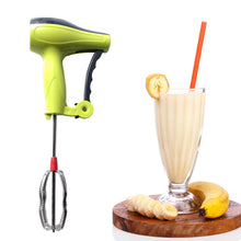 Power Free Manual Hand Blender with Stainless Steel Blades, Milk Lassi Maker, Egg Beater Mixer Rawai - dailyneed.life