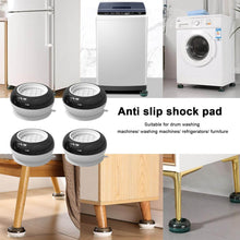 Anti Vibration Pads for Washing Machine, Washing Machine Base Foot Pads Non Slip Heighten Shock and Noise Cancelling Base Pads (4 pcs Set) - dailyneed.life