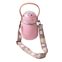 Stainless Steel Kitten / Bottle Vacuum Insulated Cup With Handle & Strap (700 ML) - dailyneed.life