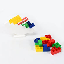 3D Tower Game, Tower Balance Game, Tower Stacking Game Adult Kid Tower Stacking Blocks Balance Game Blocks Building Toys for Kids Age 3+ Years (16 Pcs Set) - dailyneed.life