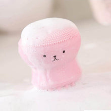 Cute Octopus Shape Silicone Face Scrubber Massager (1 Pc) - dailyneed.life
