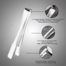 Stainless Steel Tong for Lifting Ice Cubes, Sugar Cubes | Serving Tongs (13 Cm / 1 Pc) - dailyneed.life