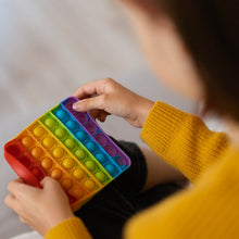 Square it Toy Special Needs Silicone Stress Relief Toy For Kids & Adult All Use Toy - dailyneed.life