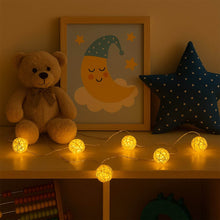 Battery Operated Rattan Ball String Decorative Fairy Lights - dailyneed.life
