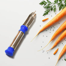 Stainless Steel 2-in-1 Vegetable Peeler - Multifunctional Grater with Hanging Ring (1 pc) - dailyneed.life