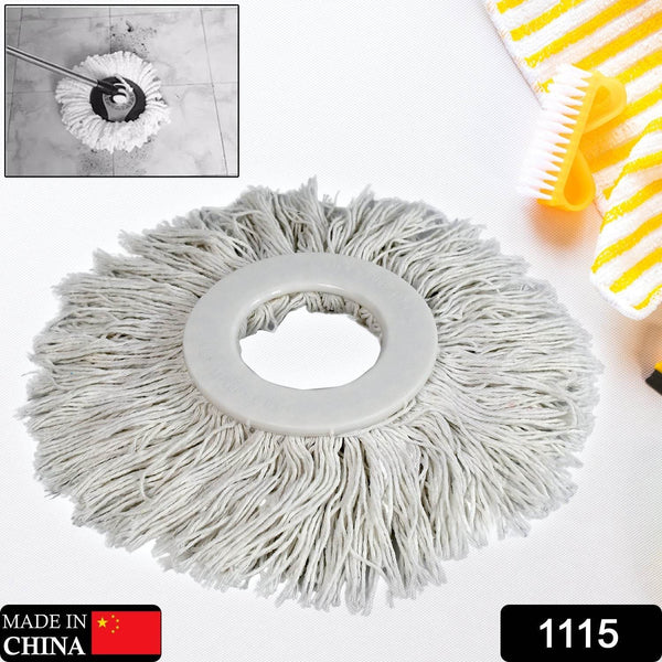 Microfiber Spin Mop Replacement Head Round Shape Standard Size Spin mop Refills For All Type Mop Use - dailyneed.life