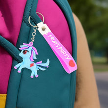 Cute Cartoon Unicorn Keychain with Silicone Strap (1 Pc / Mix design) - dailyneed.life