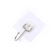 Transparent Large Stainless Steel Self Adhesive Wall Hooks (1 Pc) - dailyneed.life