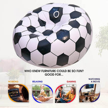Foldable Sofa, Cartoon Style Inflatable Folding Chair, Ball Chair, Inflatable Sofa for Adults, Kids size (110cm x 80cm) - dailyneed.life
