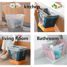 Expandable Trash Can (1 Pc): Plastic, Large Capacity, Kitchen & Bathroom - dailyneed.life