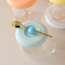 Cup / Mug Lid Dust Proof Silicone Rubber Airtight Seal (Cup & Spoon Not Included Only Lid/ 1 Pc) - dailyneed.life