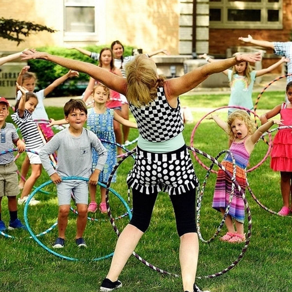 Hoops Hula Interlocking Exercise Ring for Fitness with Dia Meter Boys Girls and Adults (8 Pcs Set) - dailyneed.life