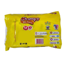 Travel Must-Have: Champs Medium Diaper Pants (10 Pcs) - Leakproof - dailyneed.life